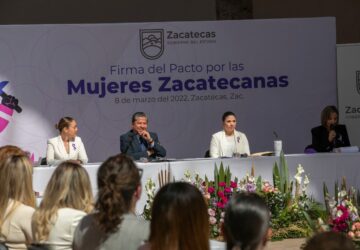 FIRMAN PACTO POR LAS MUJERES ZACATECANAS PARA FORTALECER POLÍTICAS PÚBLICAS Y LOGRAR LA IGUALDAD