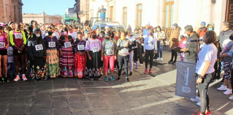 CON ÉXITO TRANSCURRE LA CARRERA ATLÉTICA 5K MUJERES TRANSFORMANDO ZACATECAS