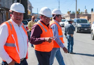 AVANZA COMPROMISO DEL GOBERNADOR DE MEJORAR LA RED CARRETERA ESTATAL; SUPERVISÓ OBRAS EN FRESNILLO