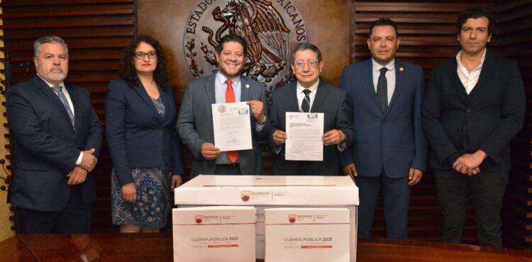 ENTREGA GOBERNADOR DAVID MONREAL ÁVILA CUENTA PÚBLICA DEL EJERCICIO FISCAL 2021