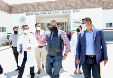 RECORRE GOBERNADOR HOSPITAL COMUNITARIO DE JALPA, UNO DE LOS DE MAYOR PRODUCTIVIDAD EN EL ESTADO