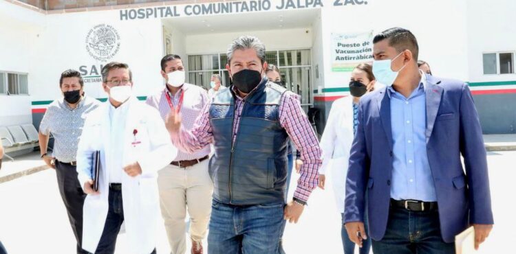 RECORRE GOBERNADOR HOSPITAL COMUNITARIO DE JALPA, UNO DE LOS DE MAYOR PRODUCTIVIDAD EN EL ESTADO