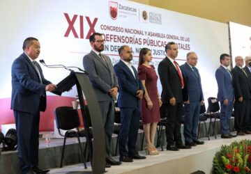 INICIA EN ZACATECAS XIX CONGRESO NACIONAL Y ASAMBLEA GENERAL DE LAS DEFENSORÍAS PÚBLICAS