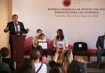 GOBERNADOR DIGNIFICA 110 VIVIENDAS A FRESNILLENSES EN CONDICIONES VULNERABLES