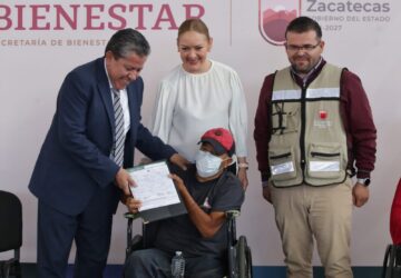 GOBERNADOR DA INICIO AL REGISTRO PARA LA PENSIÓN PARA EL BIENESTAR DE LAS PERSONAS CON DISCAPACIDAD