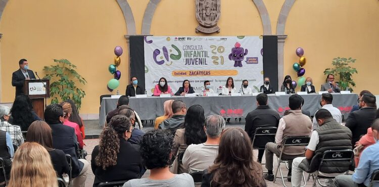 SE PRESENTARON LOS RESULTADOS DE LA CONSULTA INFANTIL Y JUVENIL 2021 EN ZACATECAS