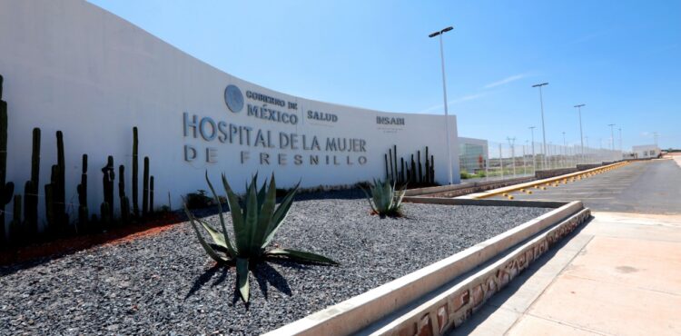 HOSPITAL IMSS BIENESTAR EN FRESNILLO BENEFICIARÁ A MÁS DE 200 MIL MUJERES DE TODO EL ESTADO