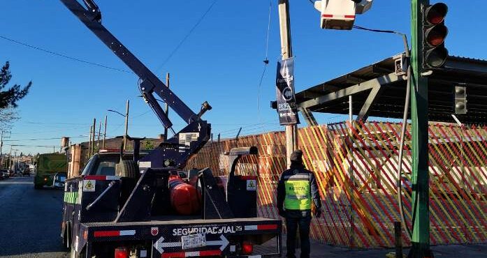 CONTINÚA GOBIERNO DE ZACATECAS CON TRABAJOS DE SEÑALÉTICA VIAL