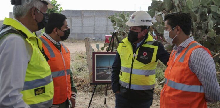 ENCABEZA GOBERNADOR INICIO DE LA CONSTRUCCIÓN DEL PERIFÉRICO DE LA ZONA METROPOLITANA ZACATECAS-GUADALUPE