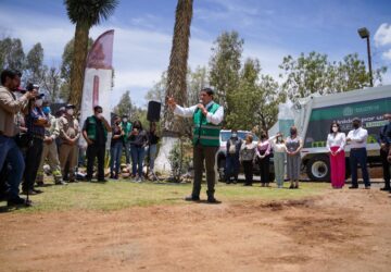 ENTREGA PRESIDENTE JORGE MIRANDA TRES NUEVOS CAMIONES DE RECOLECCIÓN DE BASURA PARA MEJORA DEL SERVICIO