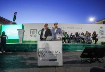 CONVIERTE JORGE MIRANDA A ZACATECAS EN UNA ‘CAPITAL ILUMINADA’ CON HISTÓRICO PROYECTO