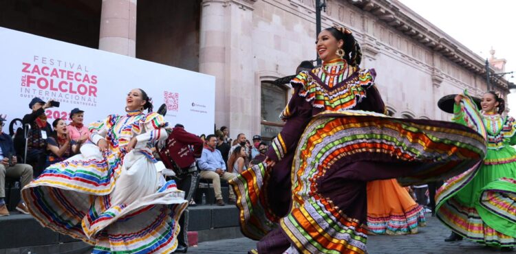 ZACATECAS DESPIDE LA EDICIÓN 25 DEL FESTIVAL DEL FOLCLOR INTERNACIONAL 2022