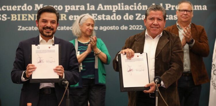 FIRMAN CONVENIO PARA LA AMPLIACIÓN DEL PROGRAMA IMSS-BIENESTAR