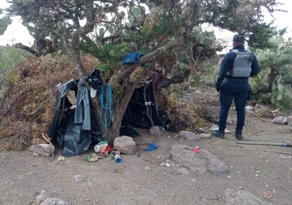 CONFIRMA FISCALÍA GENERAL DE JUSTICIA LA LOCALIZACIÓN DE FOSA CLANDESTINA CON 4 CUERPOS MÁS, EN LA ZONA DE TEPETONGO, ZACATECAS
