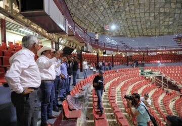 SUPERVISA GOBERNADOR INSTALACIONES DE LA FENAZA PARA GARANTIZAR LA SEGURIDAD Y EL CONFORT DE LOS ASISTENTES