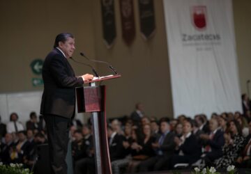 RINDE SU PRIMER INFORME EL GOBERNADOR DAVID MONREAL ÁVILA