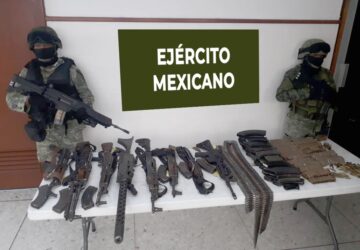 GUARDIA NACIONAL Y EJÉRCITO MEXICANO REPELEN AGRESIÓN ARMADA, DETIENEN A 16 PRESUNTOS DELINCUENTES EN ZACATECAS