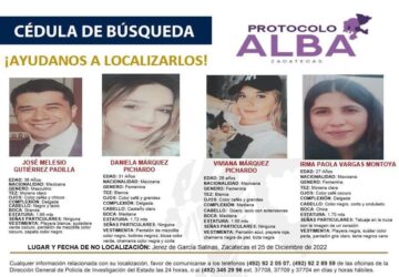 LOCALIZAN VEHÍCULO EN EL QUE VIAJABAN COLOTLENTES DESAPARECIDOS EN ZACATECAS EN LA NAVIDAD