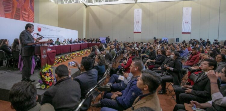 CONVOCA GOBERNADOR A LA PARTICIPACIÓN CIUDADANA PARA LA CONSTRUCCIÓN DE LA PAZ EN ZACATECAS