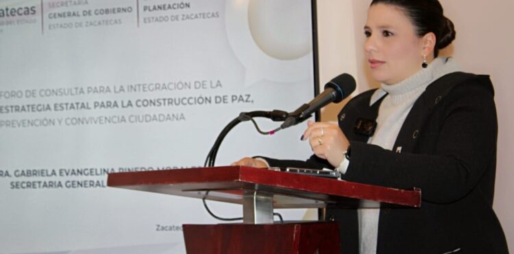 INICIAN DISEÑO DE LA ESTRATEGIA ESTATAL PARA LA CONSTRUCCIÓN DE PAZ, PREVENCIÓN Y CONVIVENCIA CIUDADANA