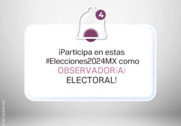 CONVOCA INE ZACATECAS A PARTICIPAR EN LA OBSERVACIÓN ELECTORAL DEL PROCESO ELECTORAL 2023-2024