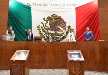 COMPARECEN SECRETARIOS DE LAS MUJERES Y DEL ZACATECANO MIGRANTE ANTE LEGISLATURA LOCAL