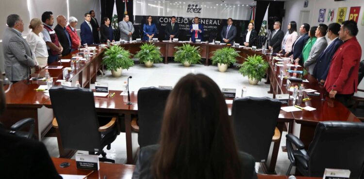 DECLARA IEEZ INICIO DE PROCESO ELECTORAL CONCURRENTE  2023-2024